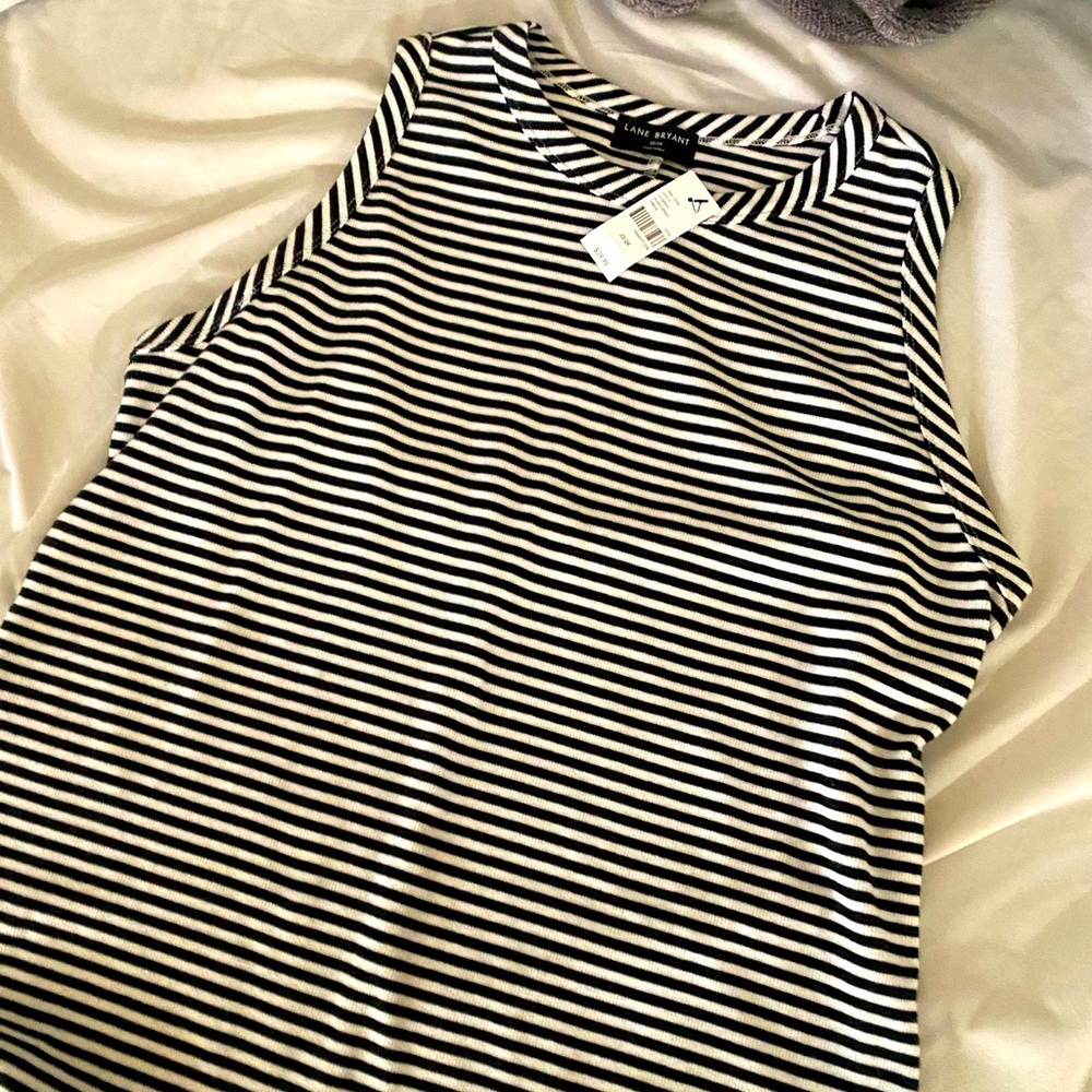 Lane Bryant striped tank